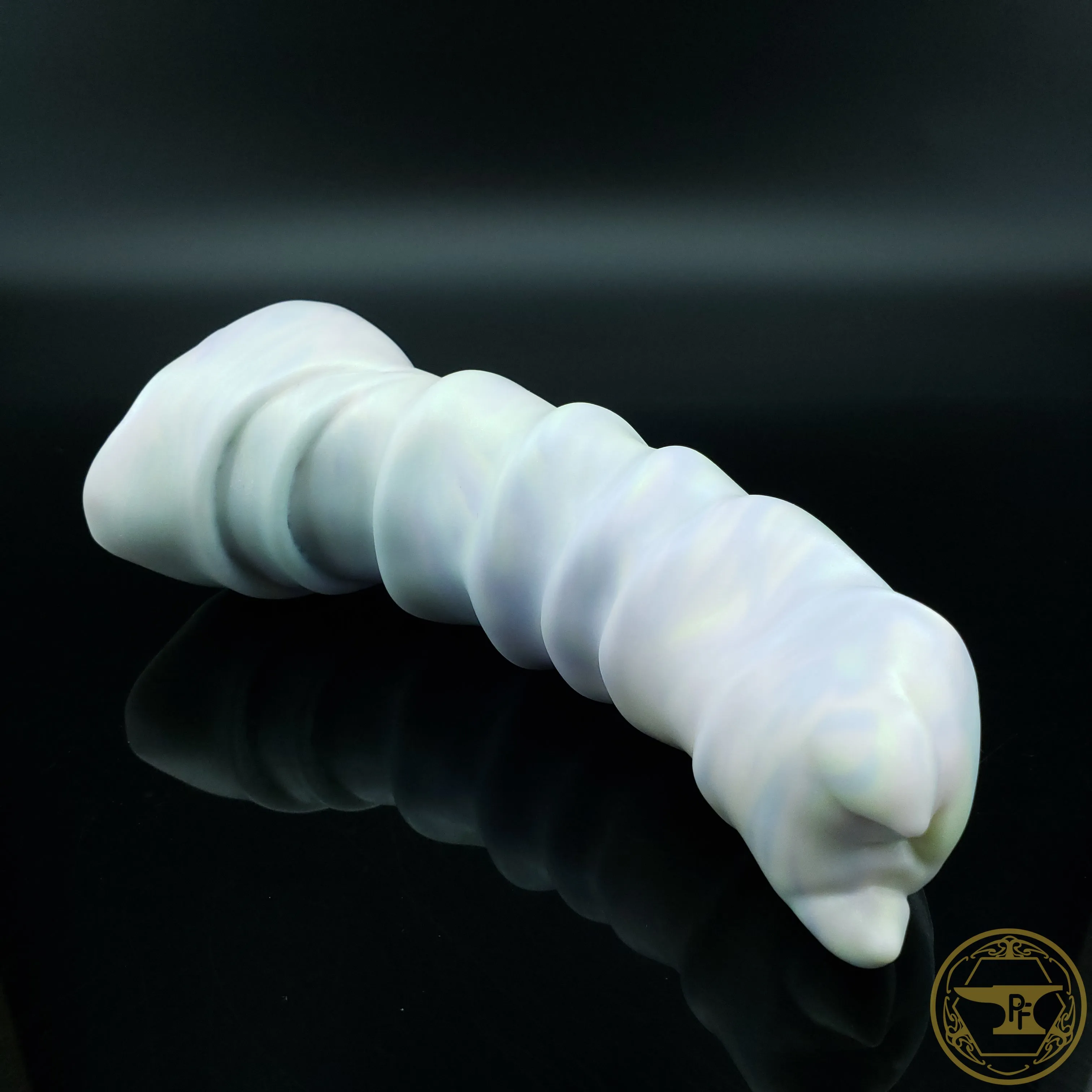 *|3/27|* Small Ankheg. Medium 00-50 Firmness. VERY Calm Pastel Rainbows. 6036