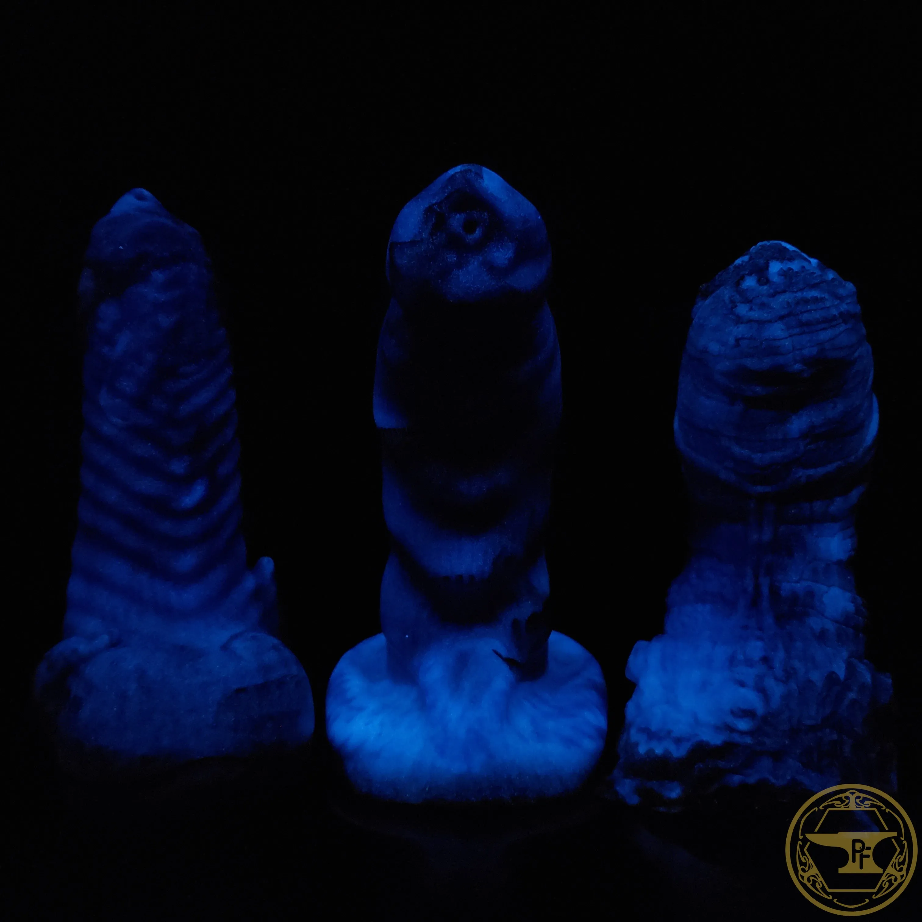 *|5/15|* Large Illithid. Soft 00-30 Firmness. Darkest Winter Sea. 5894