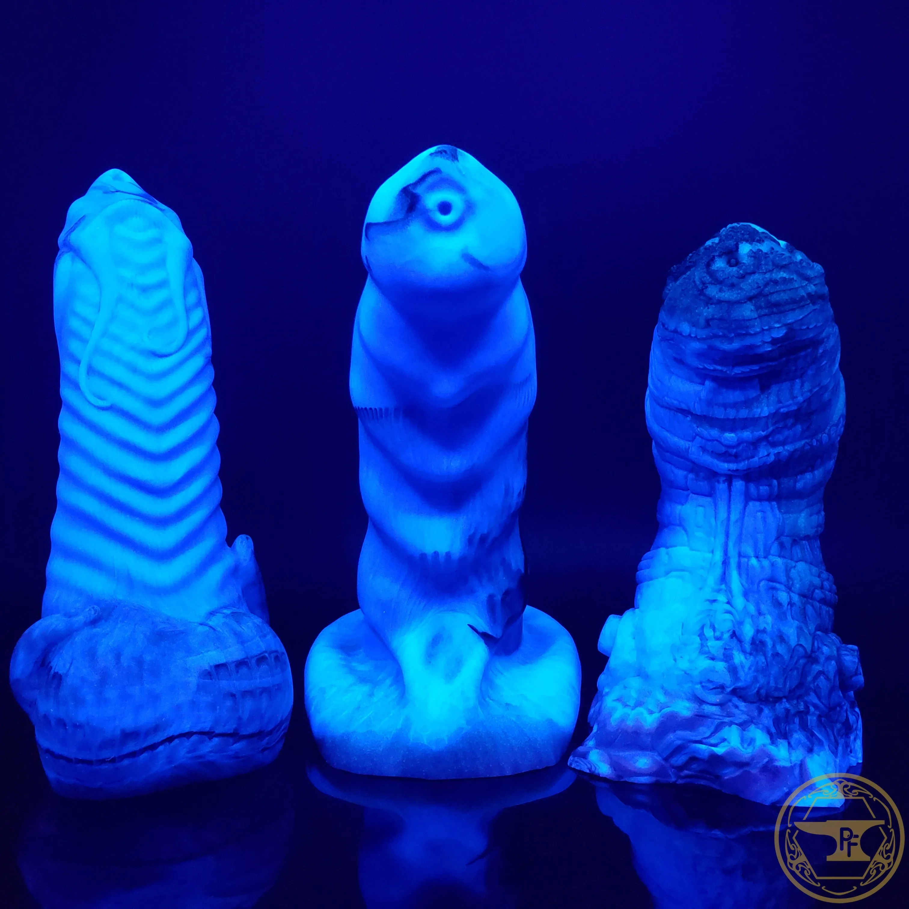 *|5/15|* Large Illithid. Soft 00-30 Firmness. Darkest Winter Sea. 5894