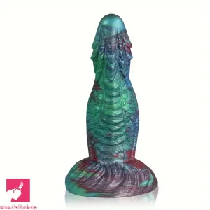 7.32in Monster Liquid Silicone Thick Anal-Expanding Fantasy Penis Dildo