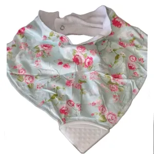 A Touch of Spring Teething Drool Bib