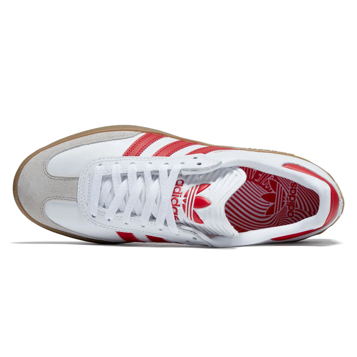 Adidas Puig Samba Shoes - Ftwr White/Better Scarlet/Gum
