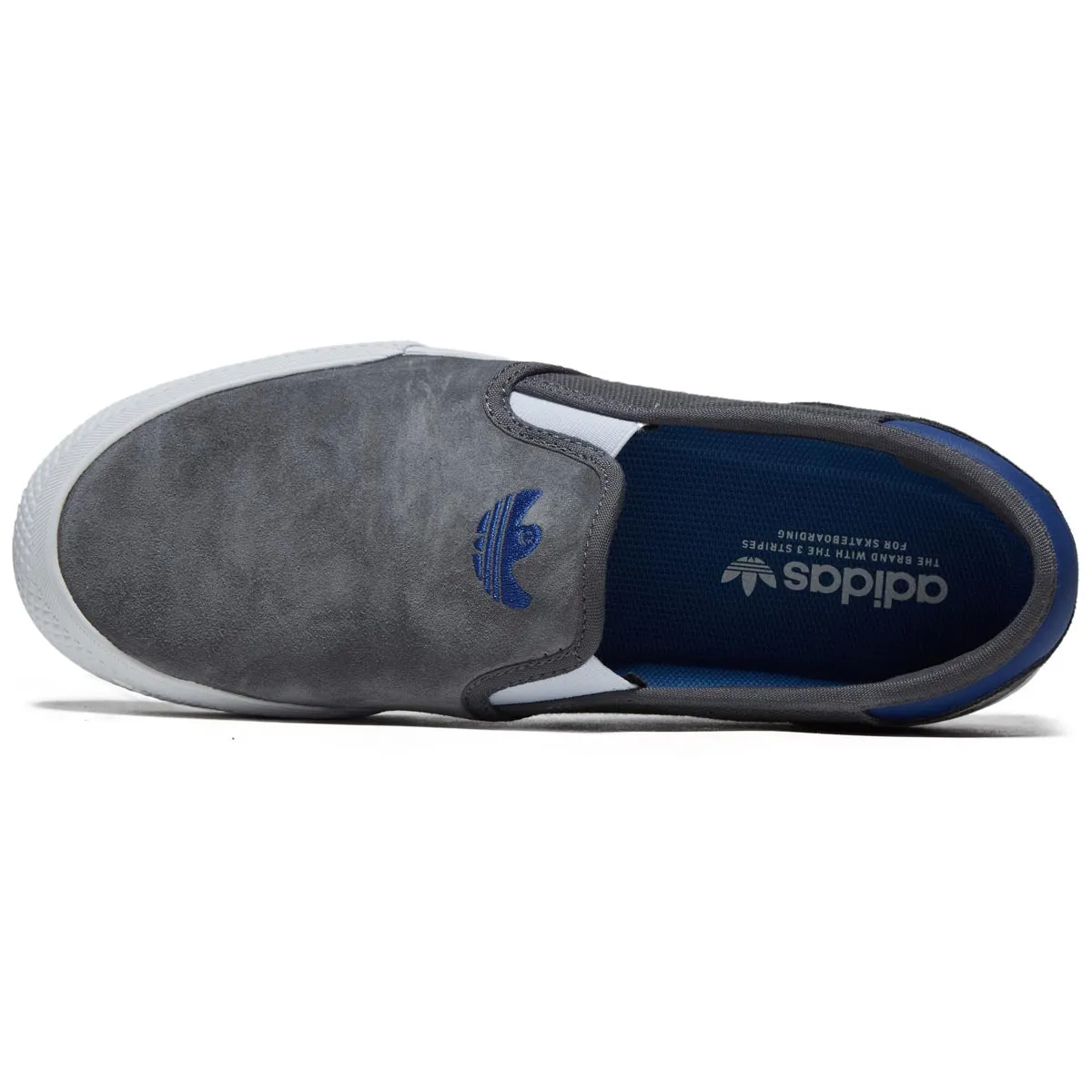 Adidas Shmoofoil Slip On Shoes - Grey Five/Royal Blue/Footwear White