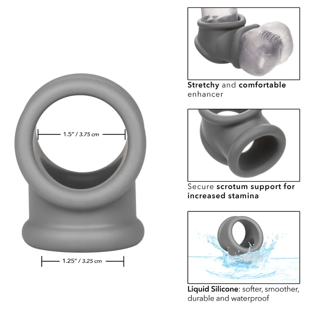 Alpha Silicone Precision Cock and Ball Ring