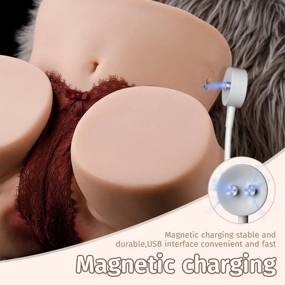 Amber: 24.25lb Automatic Clean Sex Doll with Sucking and Vibration