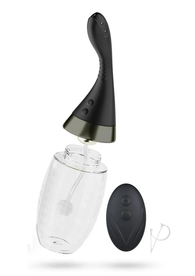 Anal Adventures Platinum Aqua Jet Blk