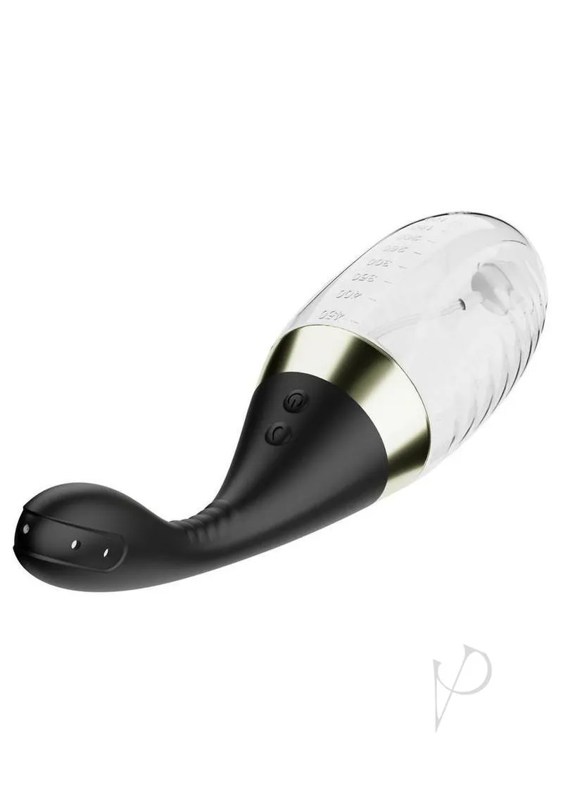 Anal Adventures Platinum Aqua Jet Blk