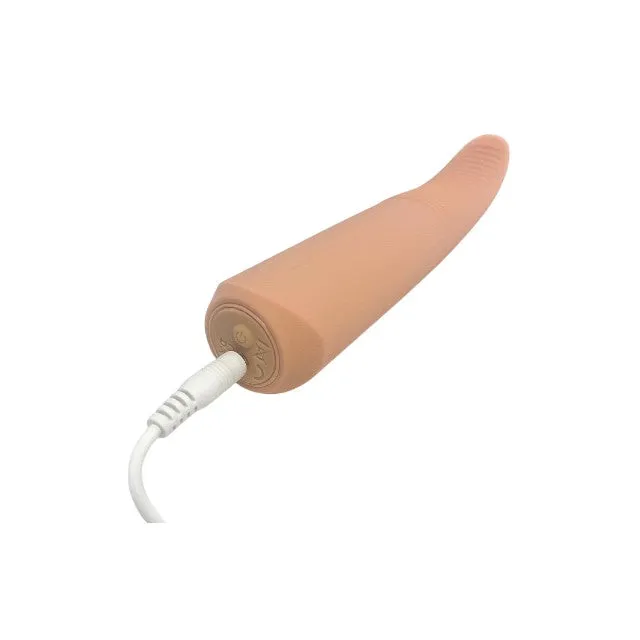 Aparat de masaj DREAMTOYS Nude Laurel Massager. pentru corp și zone intime. 10 funcții de vibrație. portocaliu