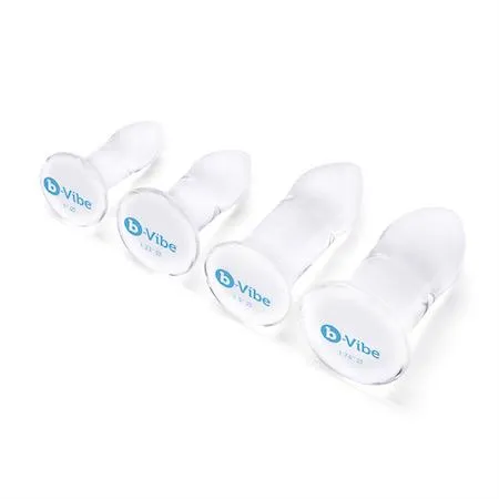 b-Vibe Glass Anal Dilators Set