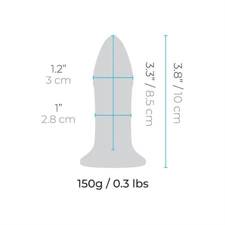 b-Vibe Glass Anal Dilators Set