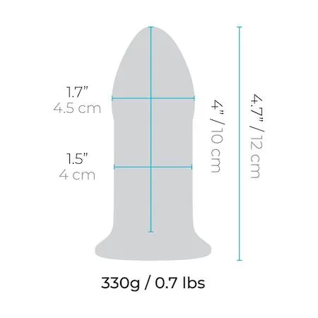 b-Vibe Glass Anal Dilators Set