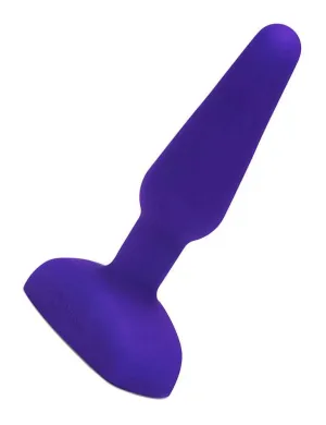 b-Vibe Trio Butt Plug. Purple