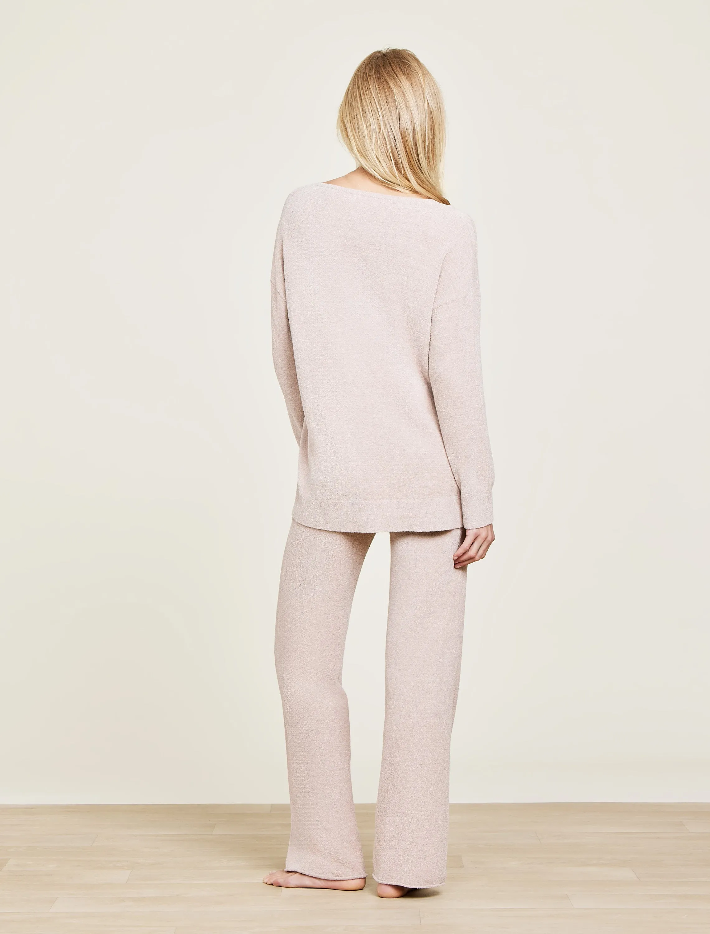 Barefoot Dreams Cozy Chic V Neck Hi-Low Pullover