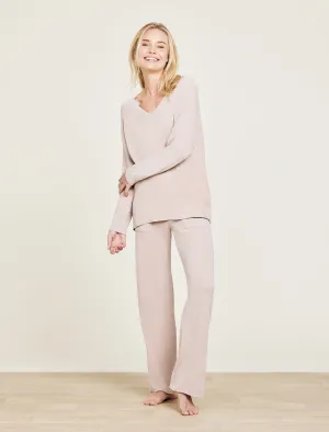 Barefoot Dreams Cozy Chic V Neck Hi-Low Pullover