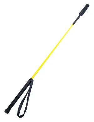 Basic Riding Crop w/ Wrist Loop. Yellow