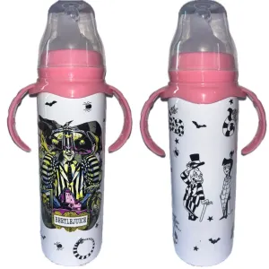 Beetle Scary Movie 8oz Stainless Steel Bottle