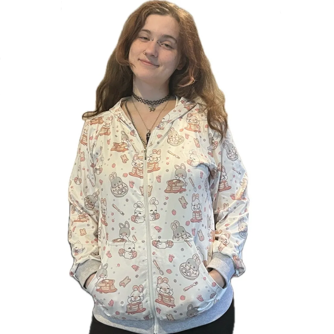 Breakfast Bunny Hooded Sweater