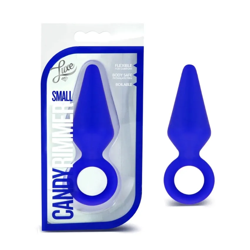 Candy Rimmer Small Silicone Butt Plug - Various Colours
