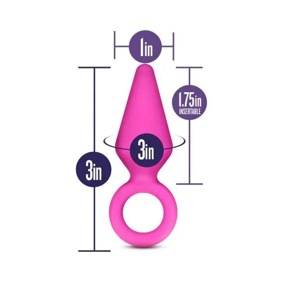 Candy Rimmer Small Silicone Butt Plug - Various Colours