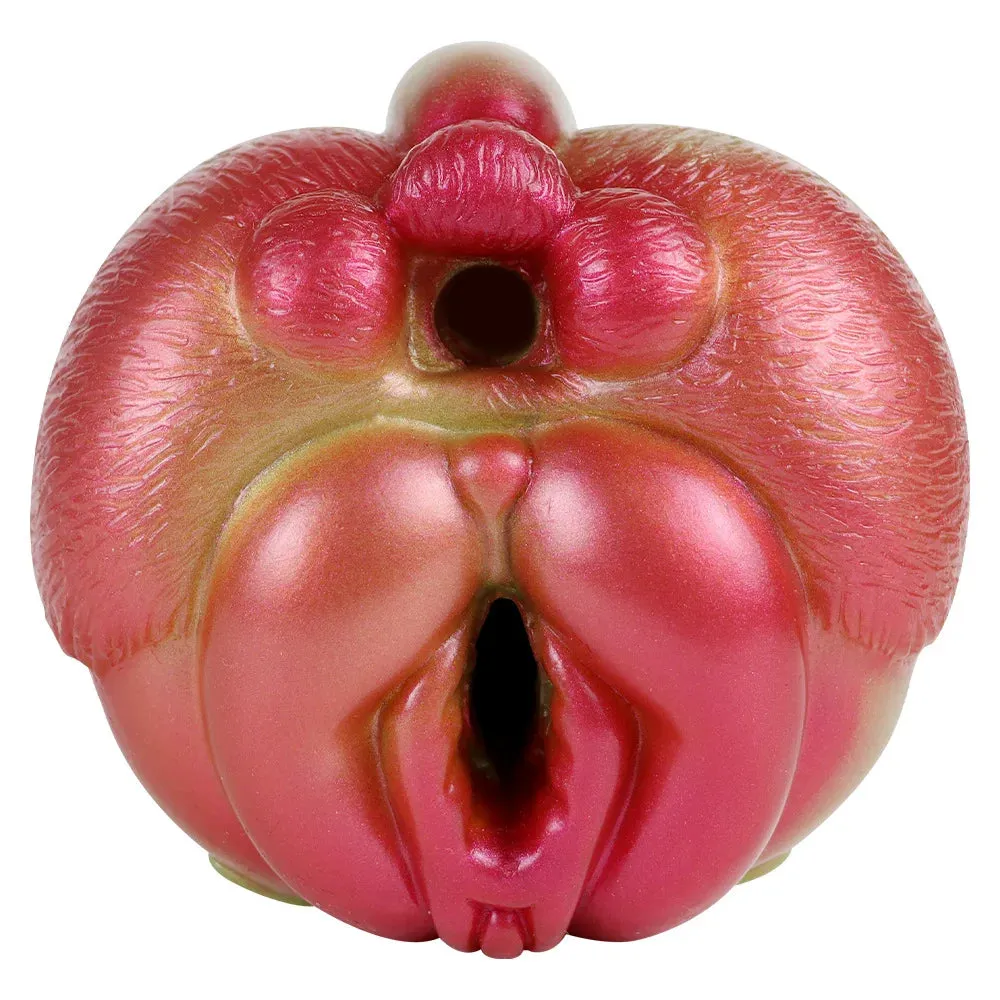 Cat Vagina Pocket Pussy Male Masturbator - Silicone Animal Penis Masturbation Cup