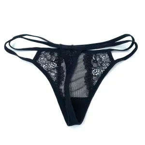 Come Closer Private Thong | Black