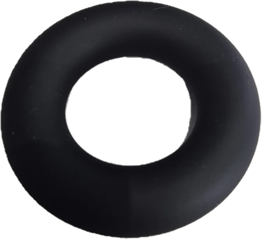 Come Closer Silicone Cock Ring | Black | Stretchy