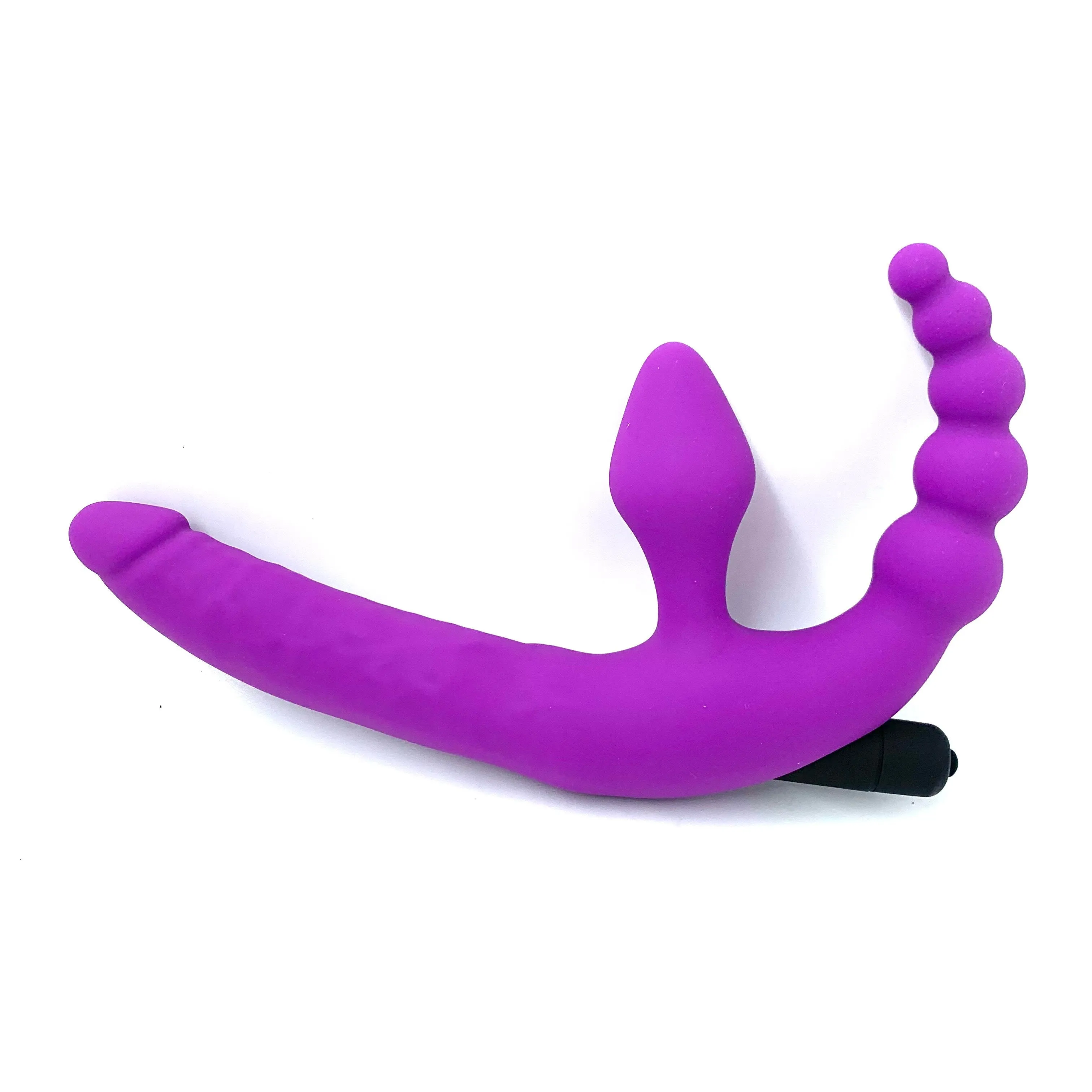 Come Closer | Three Way Strapless Seamless Silicone Power Bullet