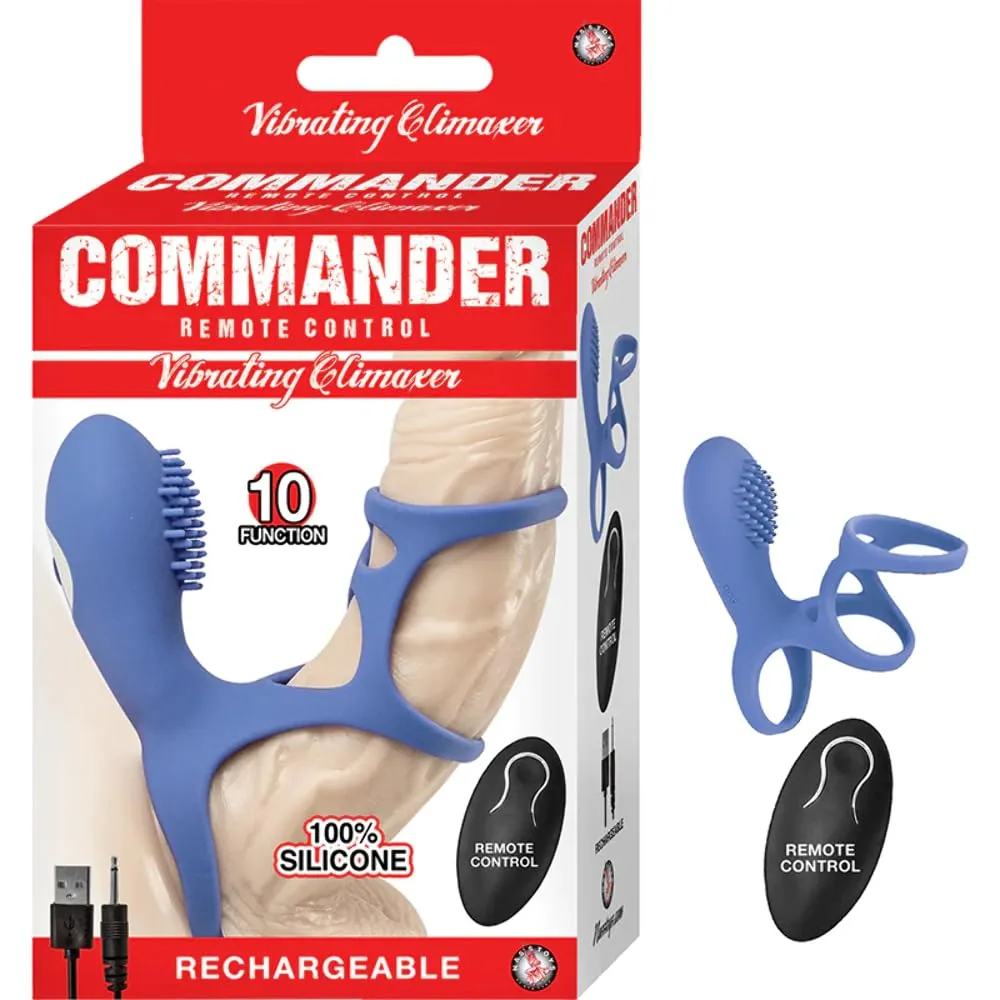 Commander Vibrating Climaxer | Couple | Remote Control | USB