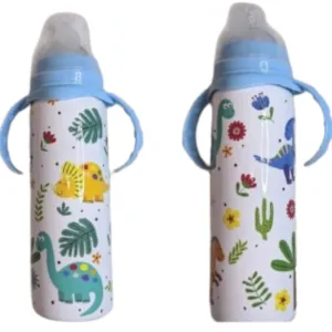 Dinosaur 8oz Stainless Steel Bottle