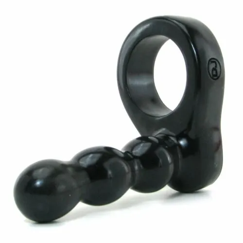 Doc Johnson Platinum Double Dip 2 | Stretchy Silicone Cock Ring  | Anal | Enhancer
