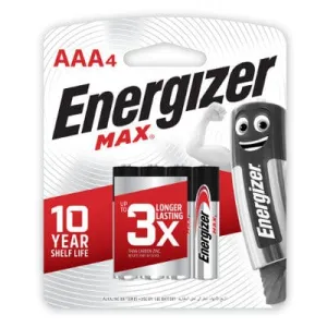Energizer - Max Alkaline Power E92 AAA Battery Value Pack