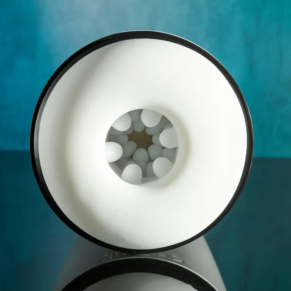 Evolved - Gender X Get Your Stroke On Thrusting Vibrating Masturbator (White)