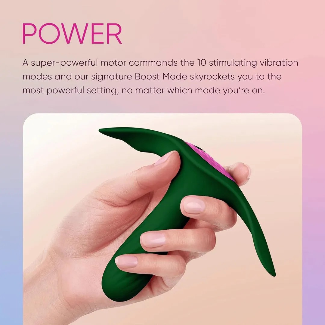 Femme Funn Ossia Wearable Bullet Vibrator - Dark Green