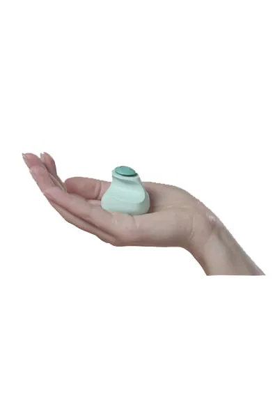 Fin Finger Vibrator in Jade Green