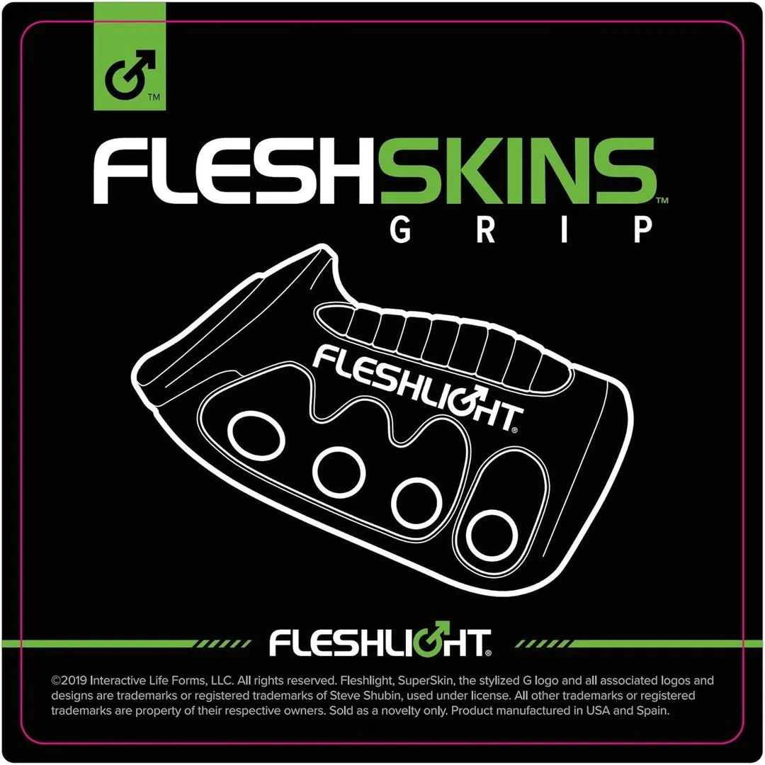 Fleshlight Fleshskins Grip Male Masturbator with Squeeze Control