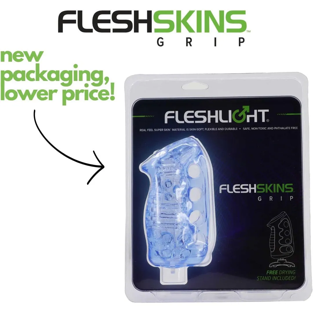 Fleshlight Fleshskins Grip Male Masturbator with Squeeze Control