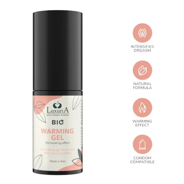 Gel LUXURIA - Bio Warming Gel. pentru stimulare cu efect de incalzire. 30 ml
