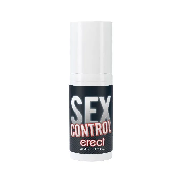 Gel RUF Sex Control. pentru stimularea erecției. cu efect de încălzire și acțiune rapidă. 30 ml