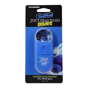 Goodhead™ Juicy Head to Go Sour Blue Raspberry Oral Sex Spray by Doc Johnson