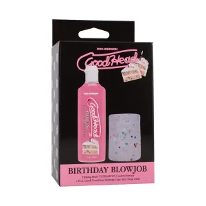 GoodHead™ Oral Sex Birthday Blowjob Kit by Doc Johnson