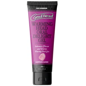GoodHead™ Warming Oral Delight Gel Cotton Candy by Doc Johnson