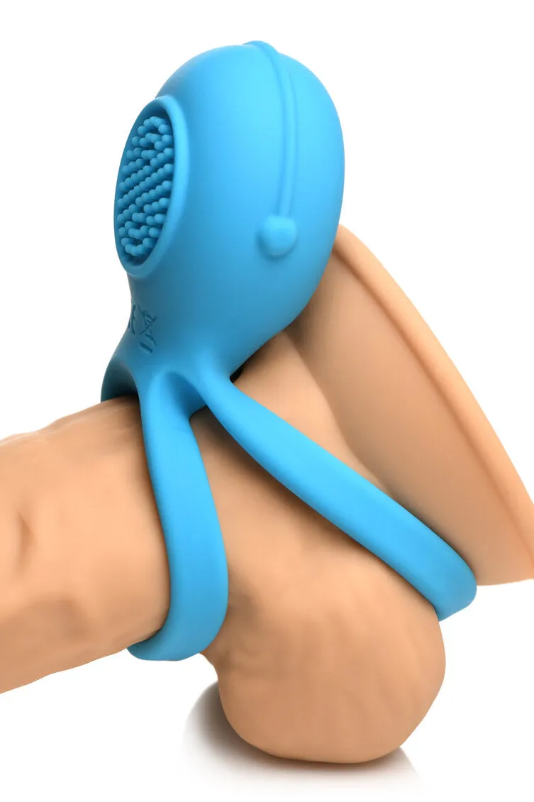 Gossip Love Loops 10X Silicone Azure Cock Ring W/ Remote