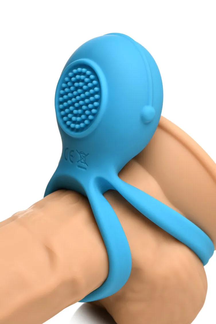 Gossip Love Loops 10X Silicone Azure Cock Ring W/ Remote