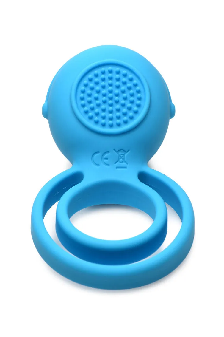 Gossip Love Loops 10X Silicone Azure Cock Ring W/ Remote