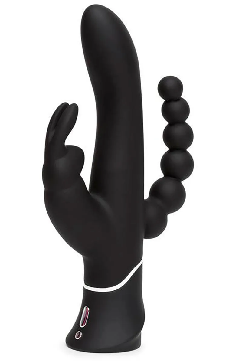 Happy Rabbit Triple Black Rabbit Vibrator