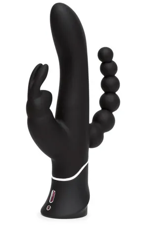 Happy Rabbit Triple Black Rabbit Vibrator