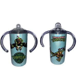 Hero Turtle 12oz Stainless Steel Sippy Cup