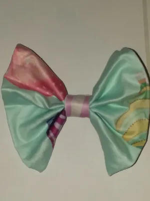 Hot Air Balloon Fabric Hair Bow ^