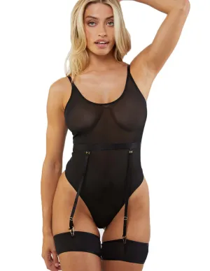 HUSTLER® Dolly Garter Teddy