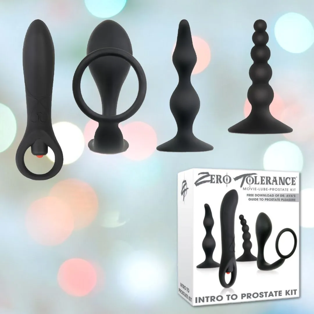 Intro to Prostate Kit with Non-Vibrating Prostate Massagers